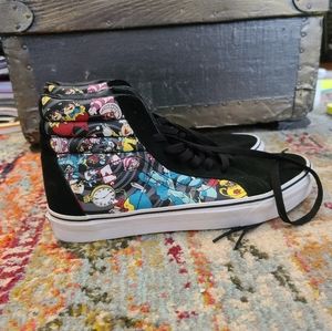 Men's Vans Alice in Wonderland High Tops, size 10